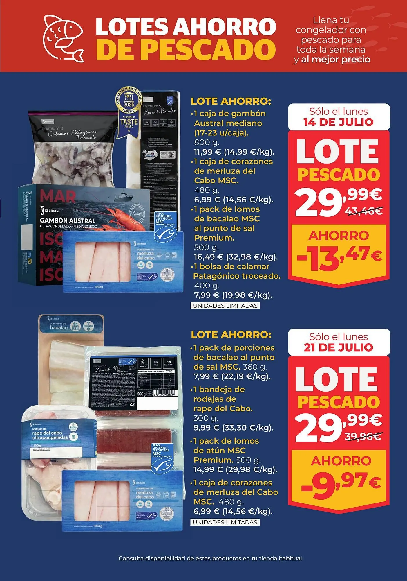 Catálogo de Folleto La Sirena 10 de julio al 23 de julio 2025 - Página 7