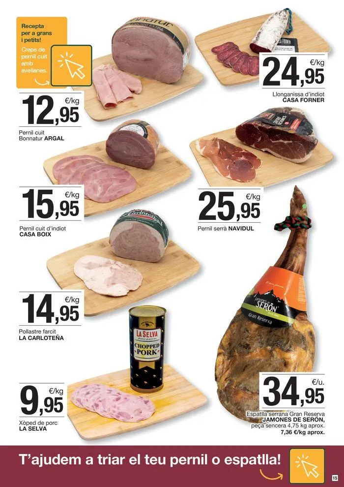 Catálogo de Fullet d'ofertes quinzenals 2 de septiembre al 9 de septiembre 2024 - Página 15