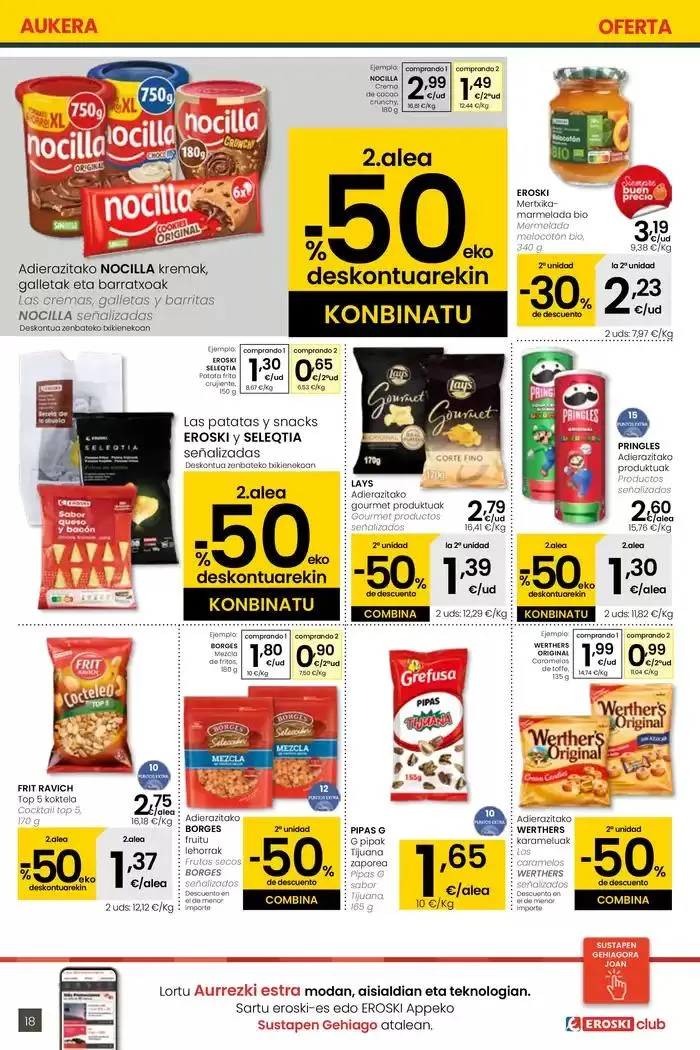 Catálogo de AUKERA OFERTA EROSKI CENTER 15 de mayo al 28 de mayo 2025 - Página 18