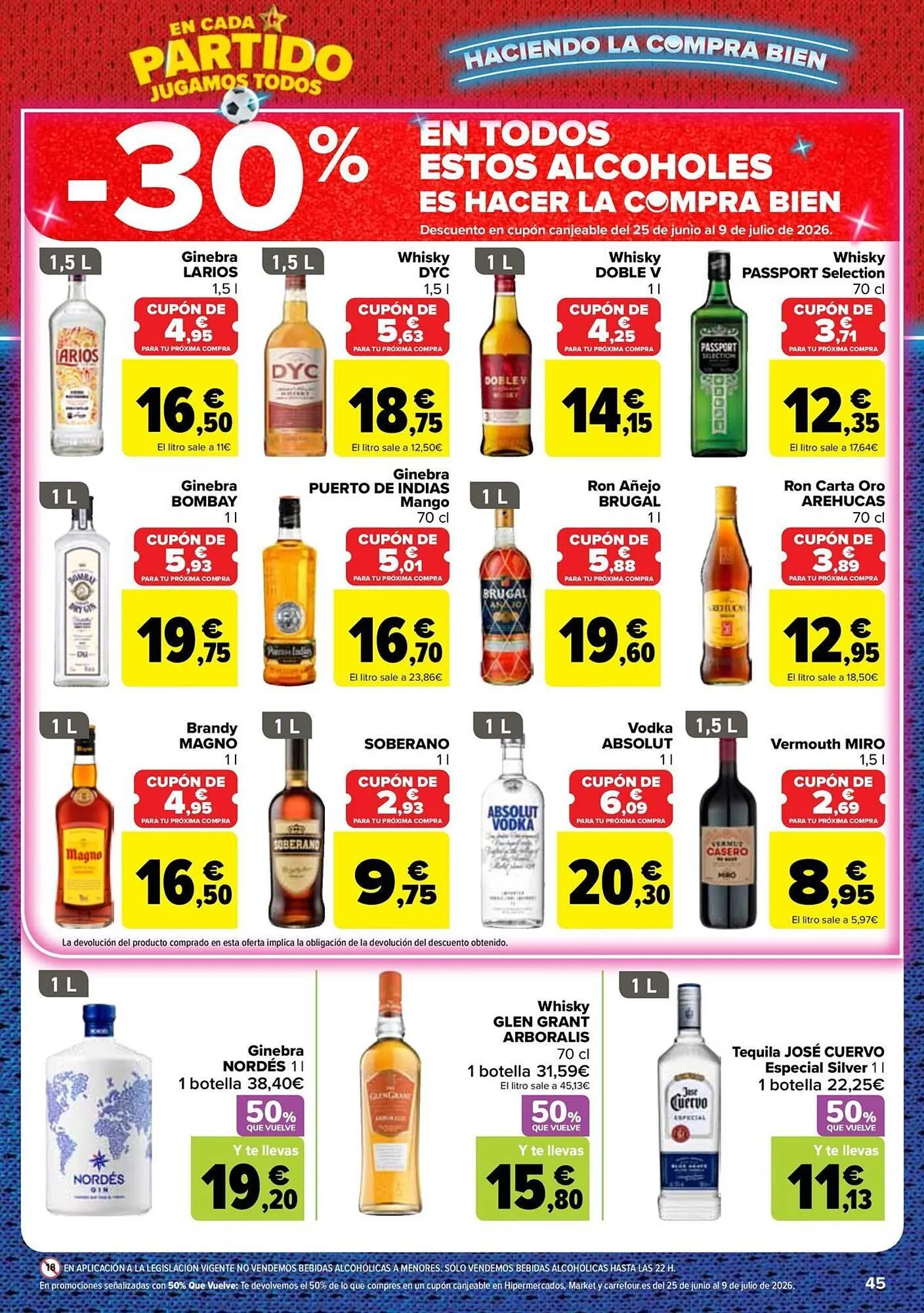 Catálogo de Folleto Carrefour 11 de junio al 24 de junio 2026 - Página 45