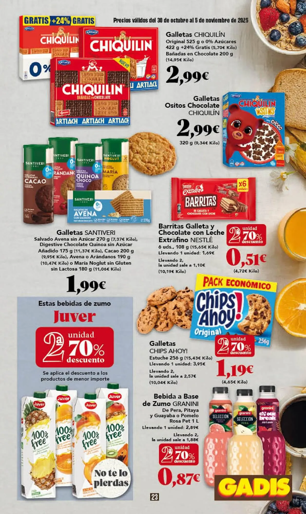 Catálogo de Folleto Gadis 30 de octubre al 5 de noviembre 2025 - Página 23