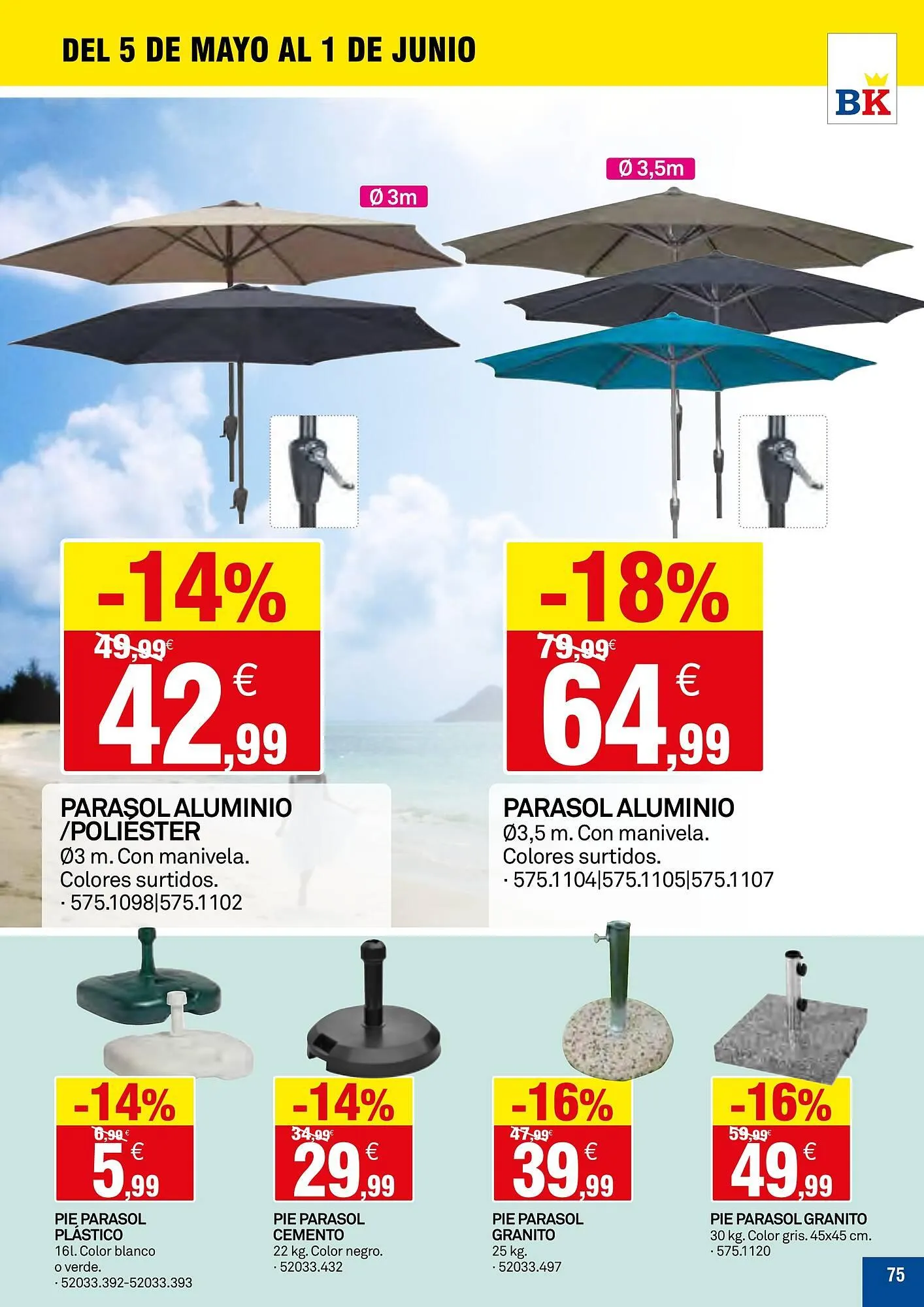 Catálogo de Folleto Bricoking 5 de mayo al 1 de junio 2025 - Página 75