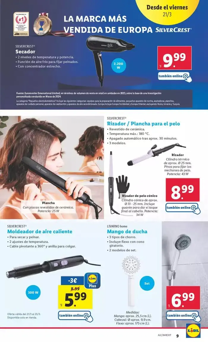 Catálogo de ¡Bazar Lidl! Ofertas válidas del 17/03 al 23/03 17 de marzo al 23 de marzo 2025 - Página 23