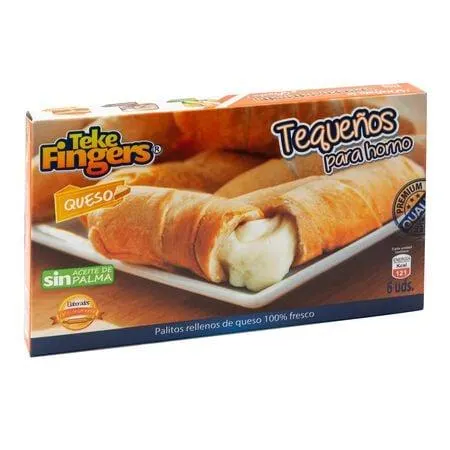 Tequeños queso para horno Tekefingers 6 uds 190g