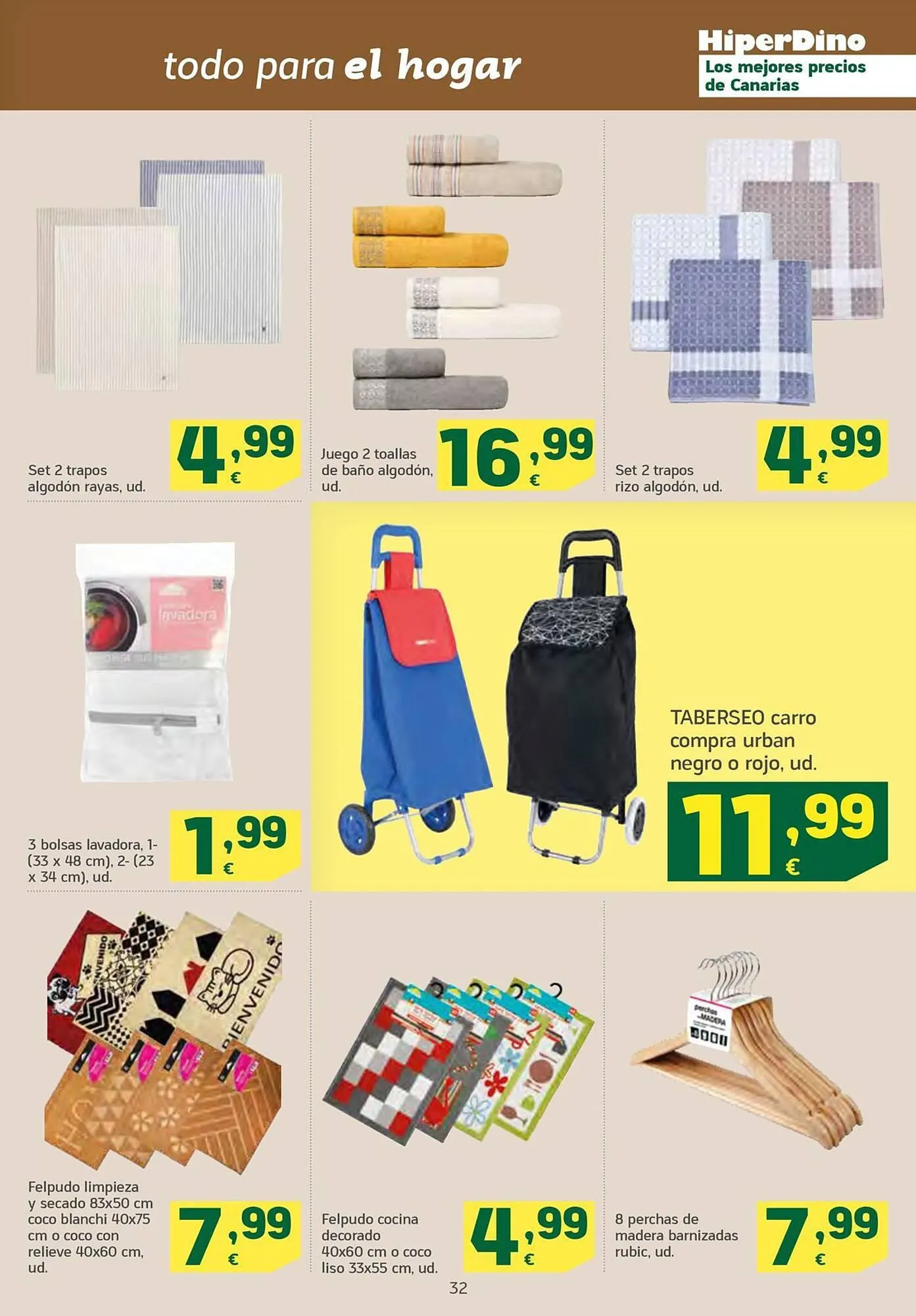 Catálogo de Folleto HiperDino 9 de abril al 22 de abril 2024 - Página 32