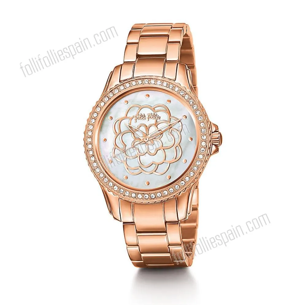 Folli Follie Santorini Flower Bracelet Watch descuentos online