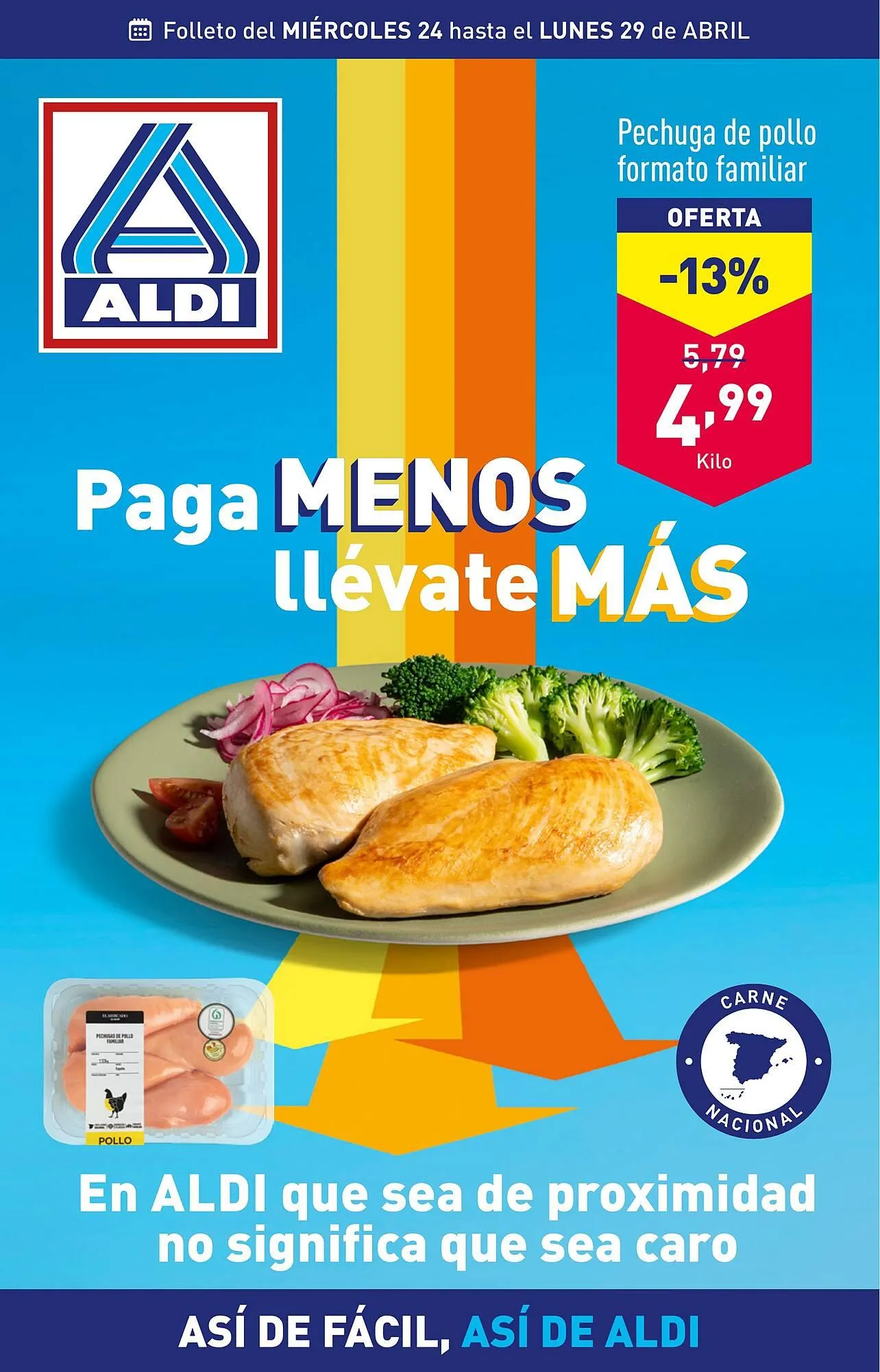 Catálogo de Folleto ALDI 24 de abril al 29 de abril 2024 - Página 1