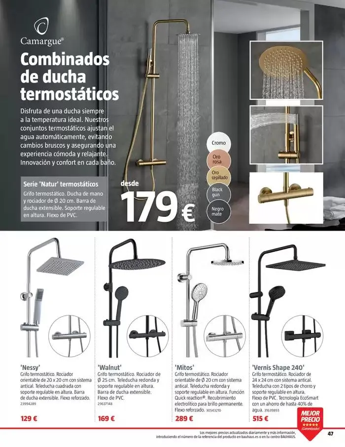 Catálogo de Renueva baños y cocinas 27 de febrero al 25 de marzo 2025 - Página 47