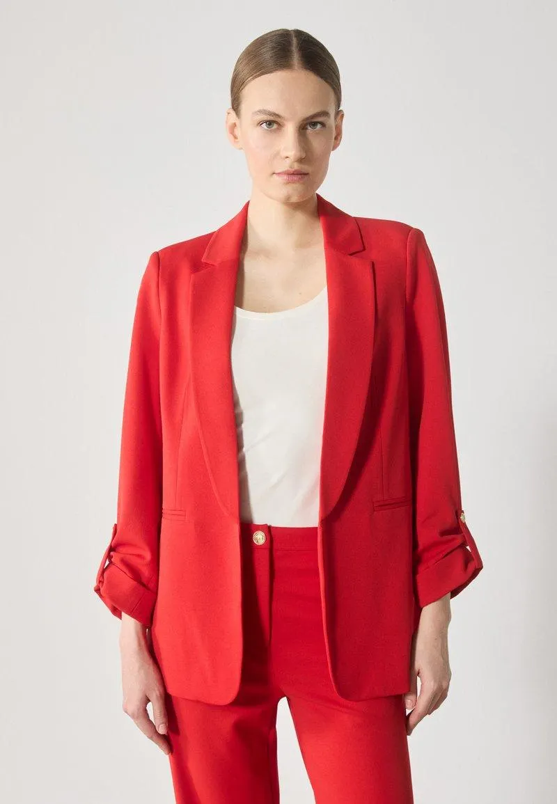 Abrigo corto - red