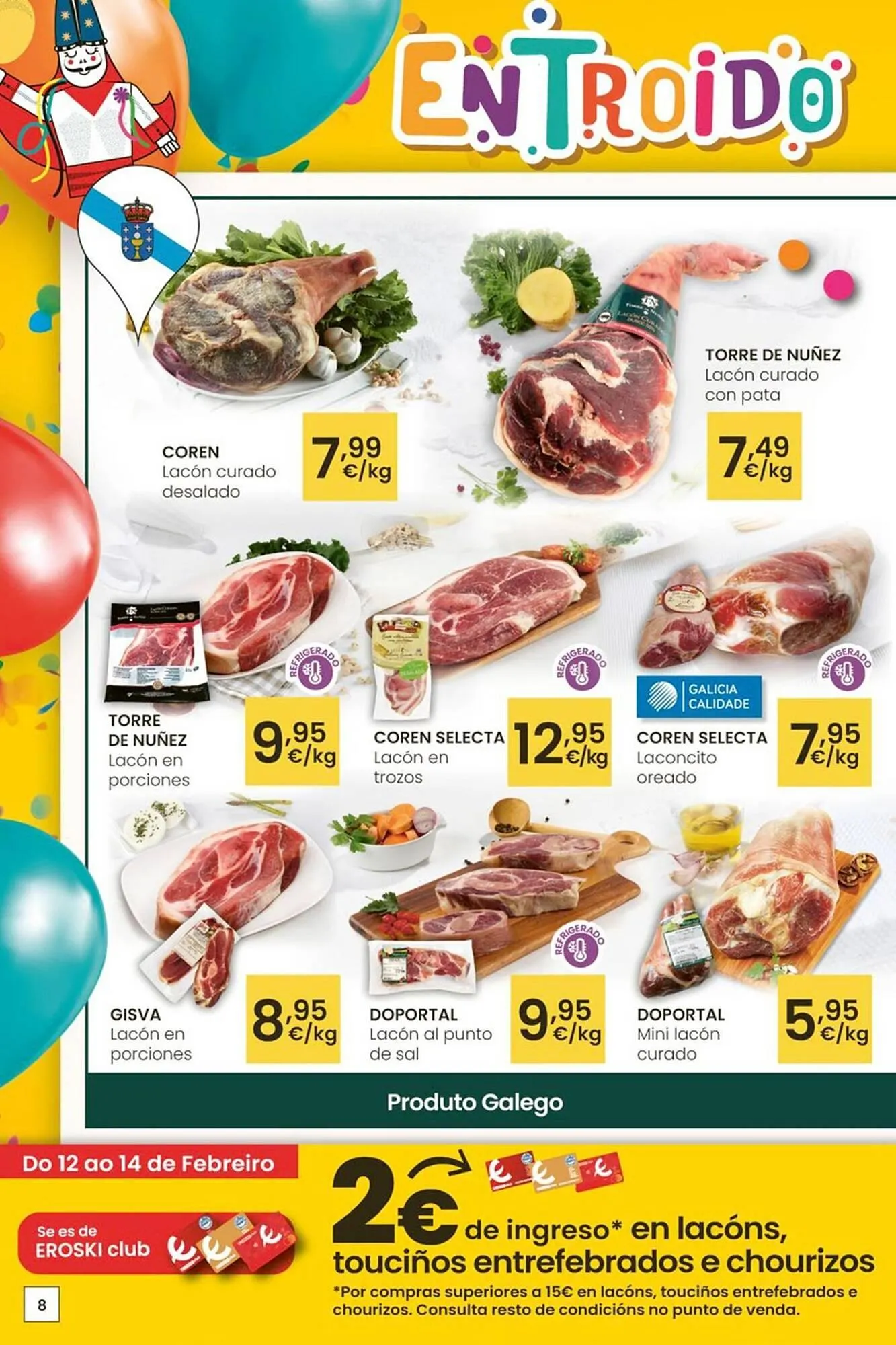 Catálogo de Folleto Eroski 12 de febrero al 25 de febrero 2026 - Página 8