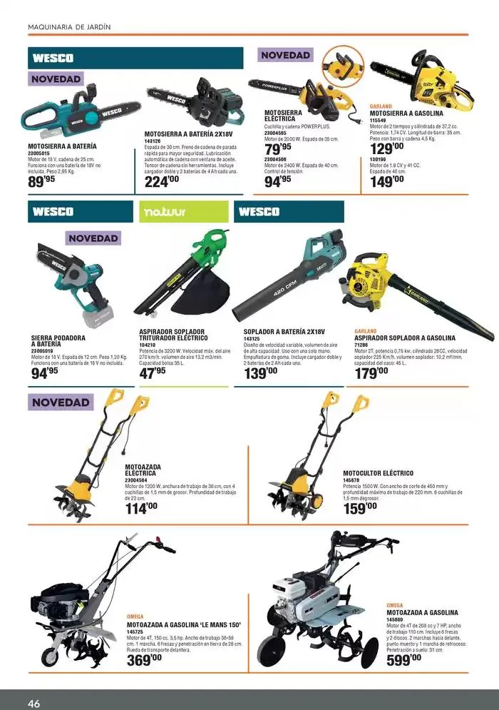 Catálogo de Especial Jardín 22 de marzo al 27 de junio 2025 - Página 46
