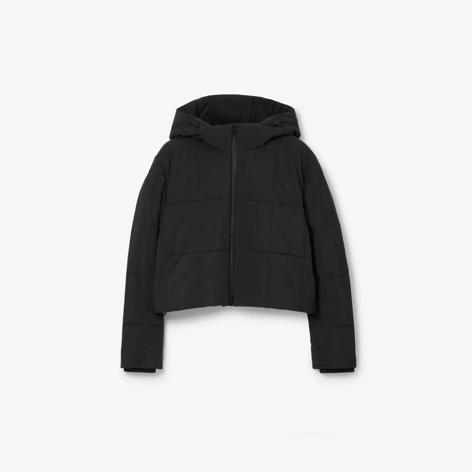 Chaqueta acolchada corta en nailon