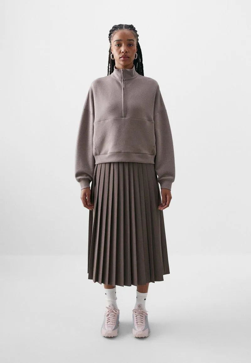 Sweatshirt - mink brown