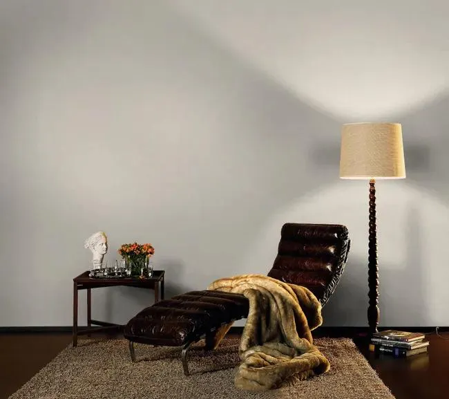 Papel pintado vinilo liso Textil blanco