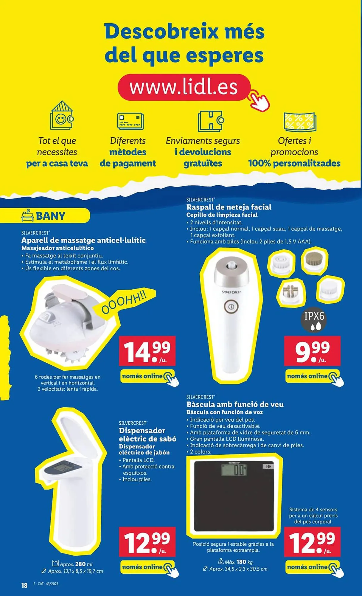 Catálogo de Folleto Lidl 23 de octubre al 27 de octubre 2023 - Página 18