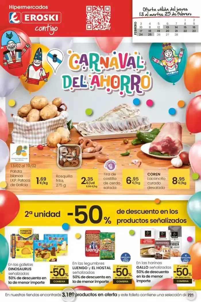 Catálogo de Carnaval del ahorro 13 de febrero al 25 de febrero 2025 - Página 1