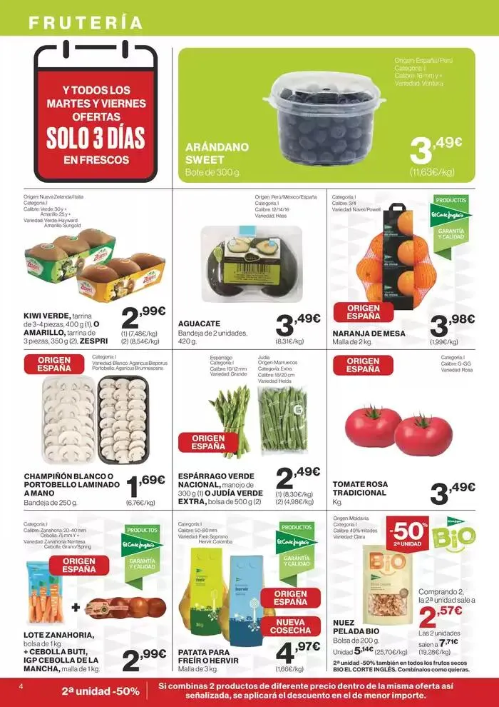 Catálogo de Precios válidos del 8 al 21 de mayo de 2025 en Península y Baleares 8 de mayo al 21 de mayo 2025 - Página 4