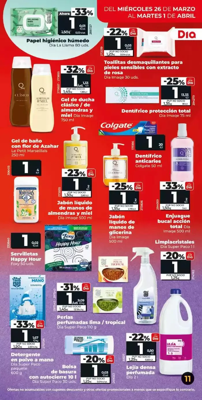 Catálogo de Tu nuevo Dia del 26/03 al 01/04  26 de marzo al 1 de abril 2025 - Página 11