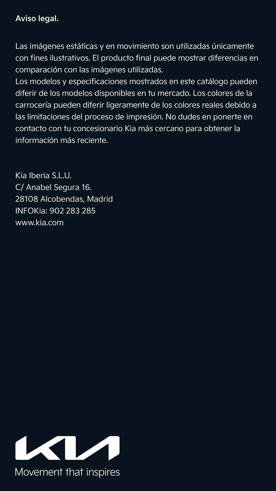 Catálogo de Folleto Kia 7 de octubre al 7 de octubre 2026 - Página 22
