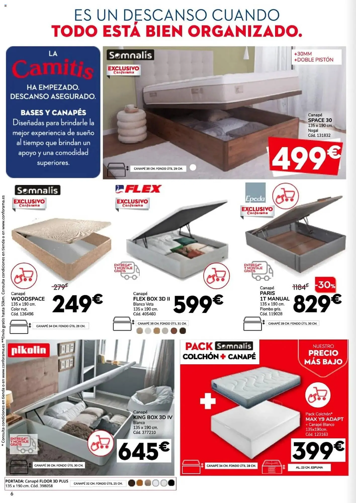Catálogo de Catálogo Conforama 30 de abril al 25 de mayo 2026 - Página 6