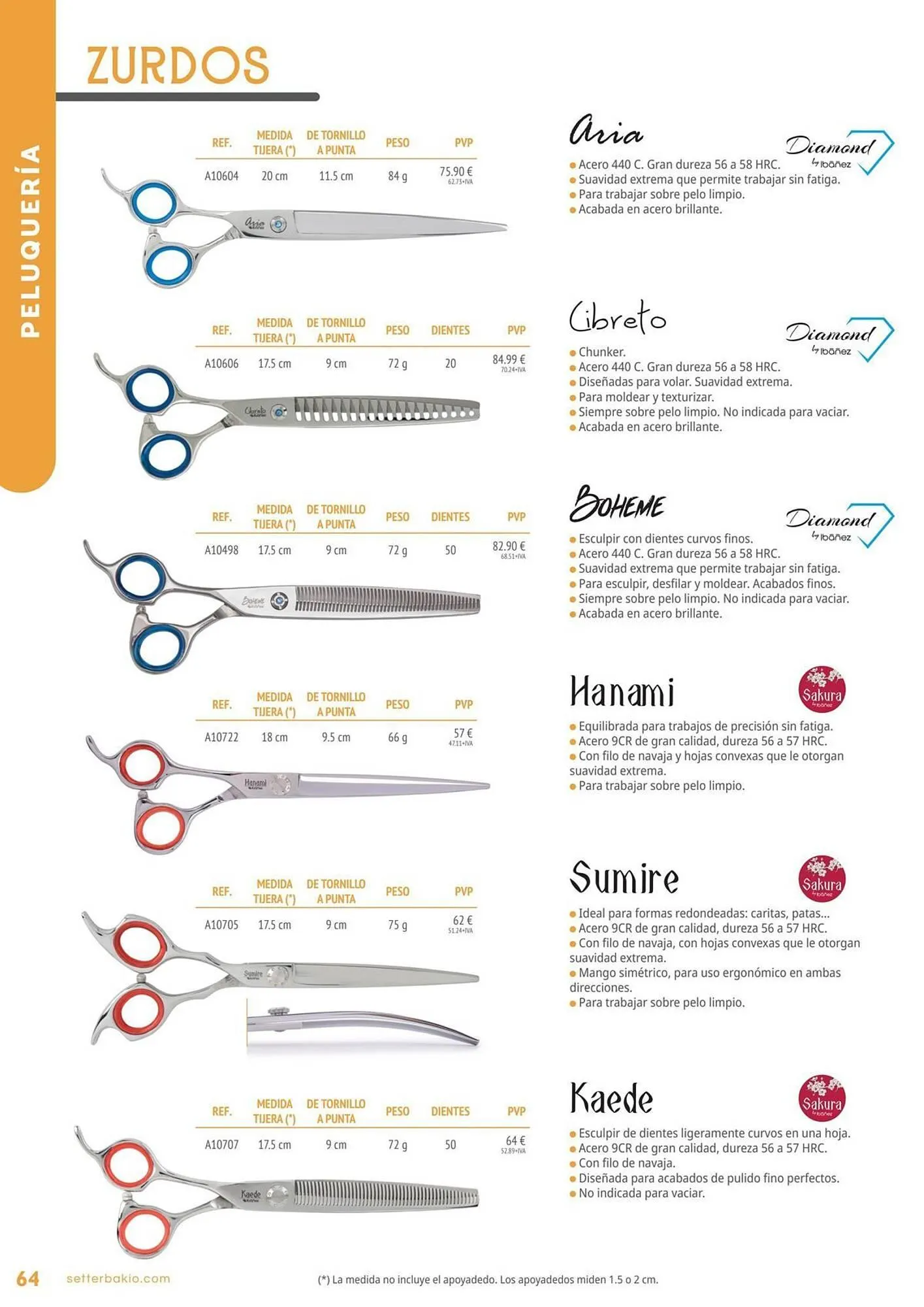 Catálogo de Folleto Setter Bakio 13 de junio al 31 de diciembre 2026 - Página 64