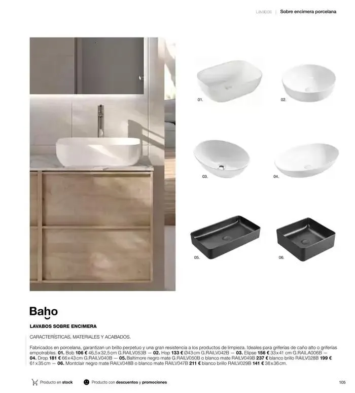 Catálogo de Catálogo de baños 24/25 2 de enero al 31 de agosto 2025 - Página 6