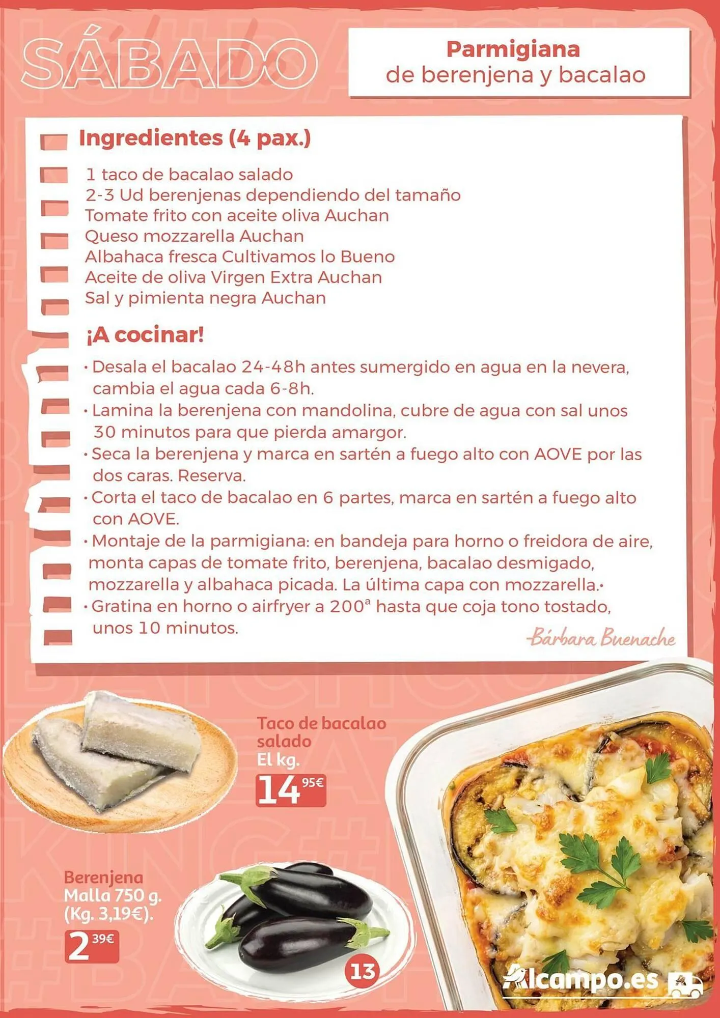 Catálogo de Folleto Alcampo 15 de enero al 28 de enero 2026 - Página 13