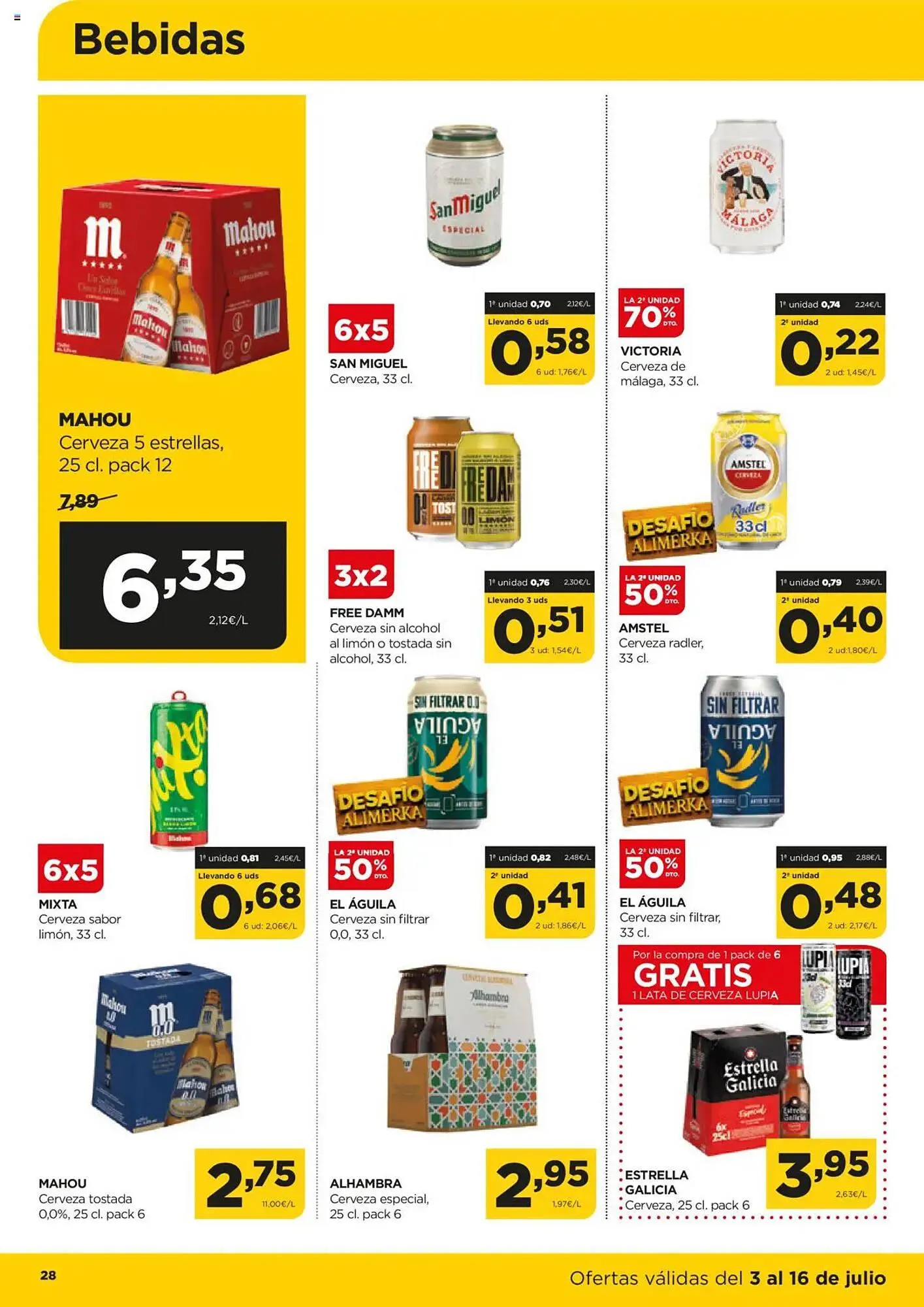 Catálogo de Folleto Alimerka 3 de julio al 16 de julio 2025 - Página 29