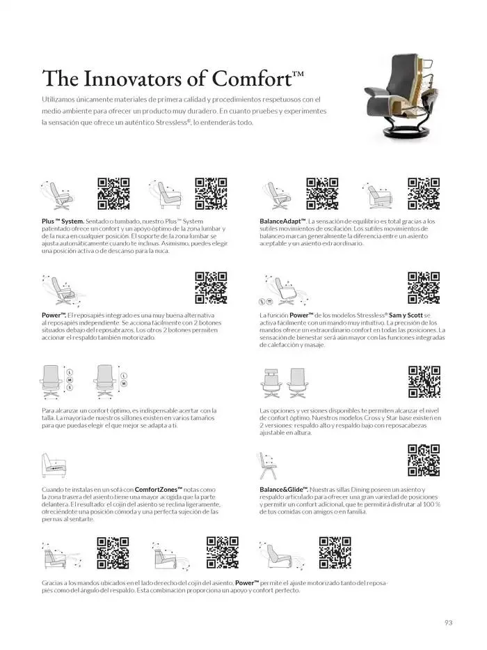 Catálogo de Catálogo Stressless 7 de marzo al 31 de agosto 2025 - Página 93