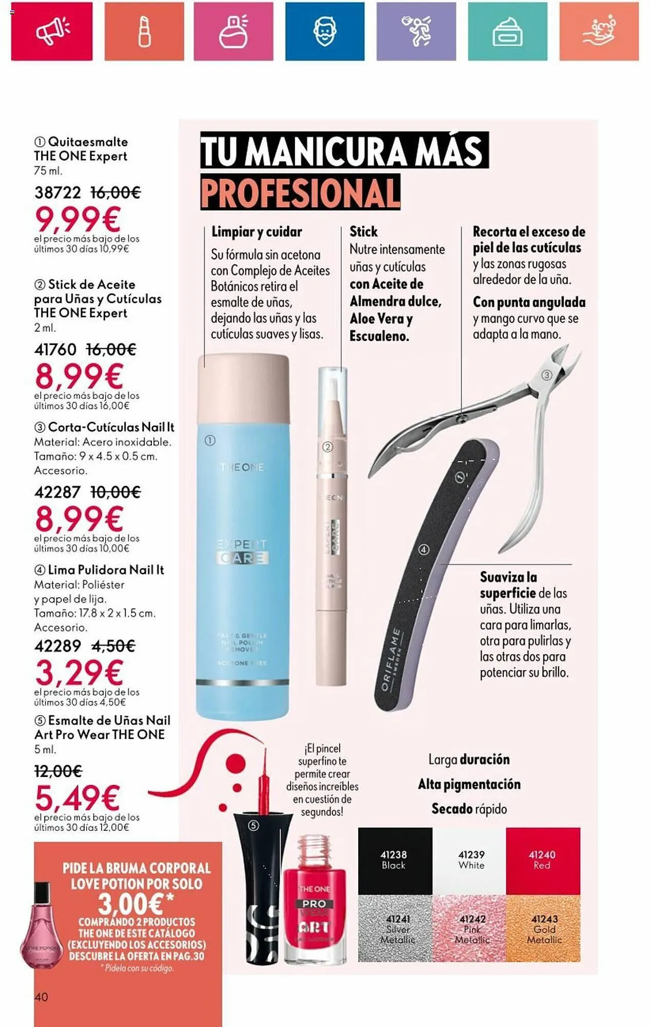 Catálogo de Folleto Oriflame 7 de mayo al 27 de mayo 2024 - Página 40