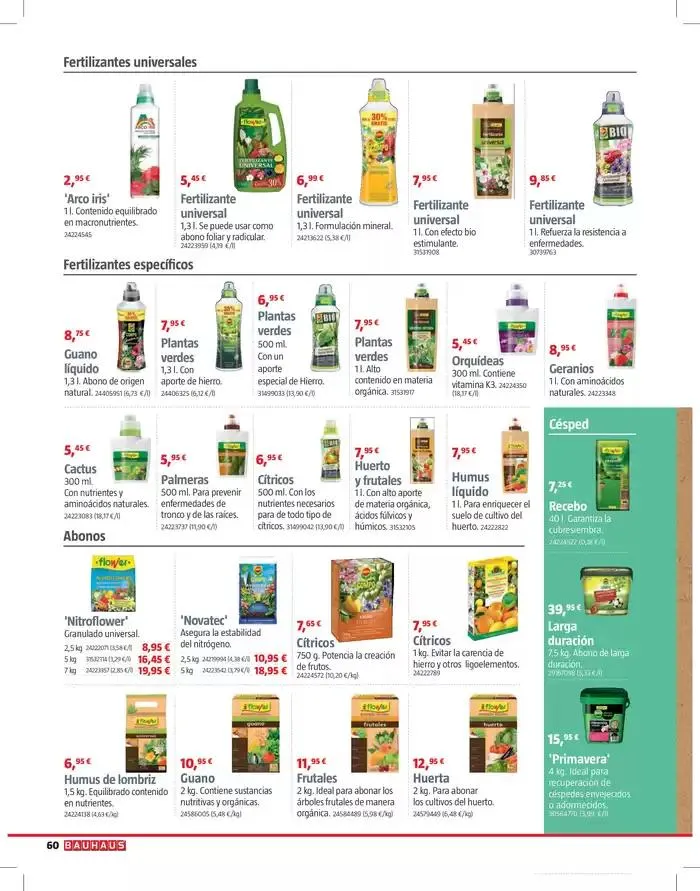 Catálogo de JARDÍN 26 de marzo al 20 de abril 2025 - Página 60