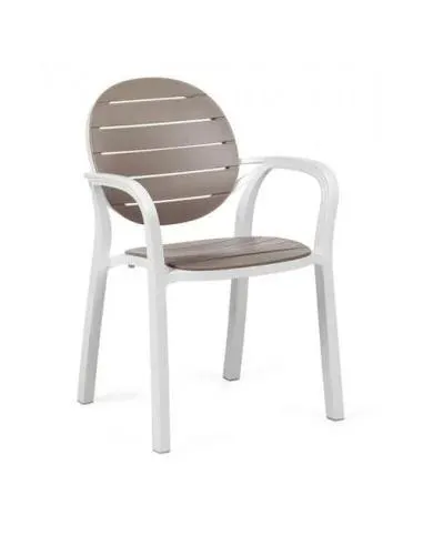 Silla de jardín Nardi apilable Palma Blanca / Tórtora