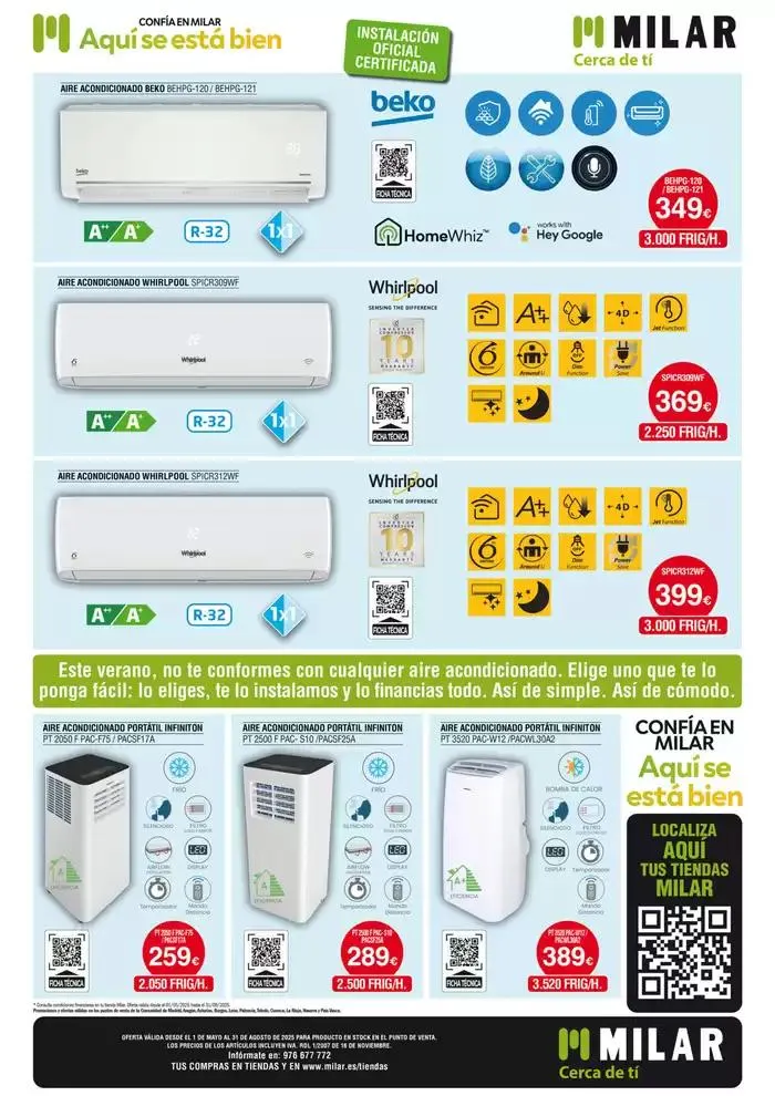 Catálogo de MILAR CLIMATIZACION 2025 7 de mayo al 31 de agosto 2025 - Página 8