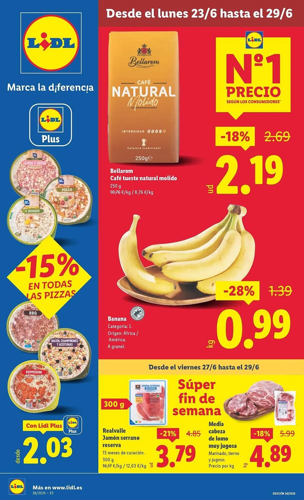 Catálogo de Folleto Lidl 23 de junio al 29 de junio 2025 - Página 1