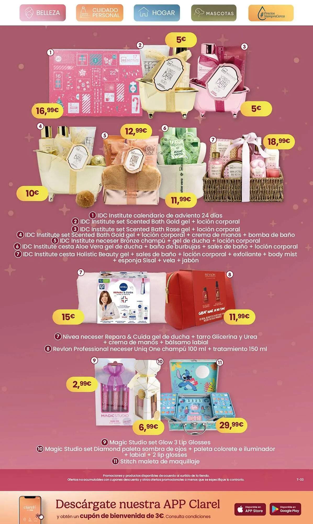 Catálogo de Folleto Clarel 26 de noviembre al 9 de diciembre 2025 - Página 5