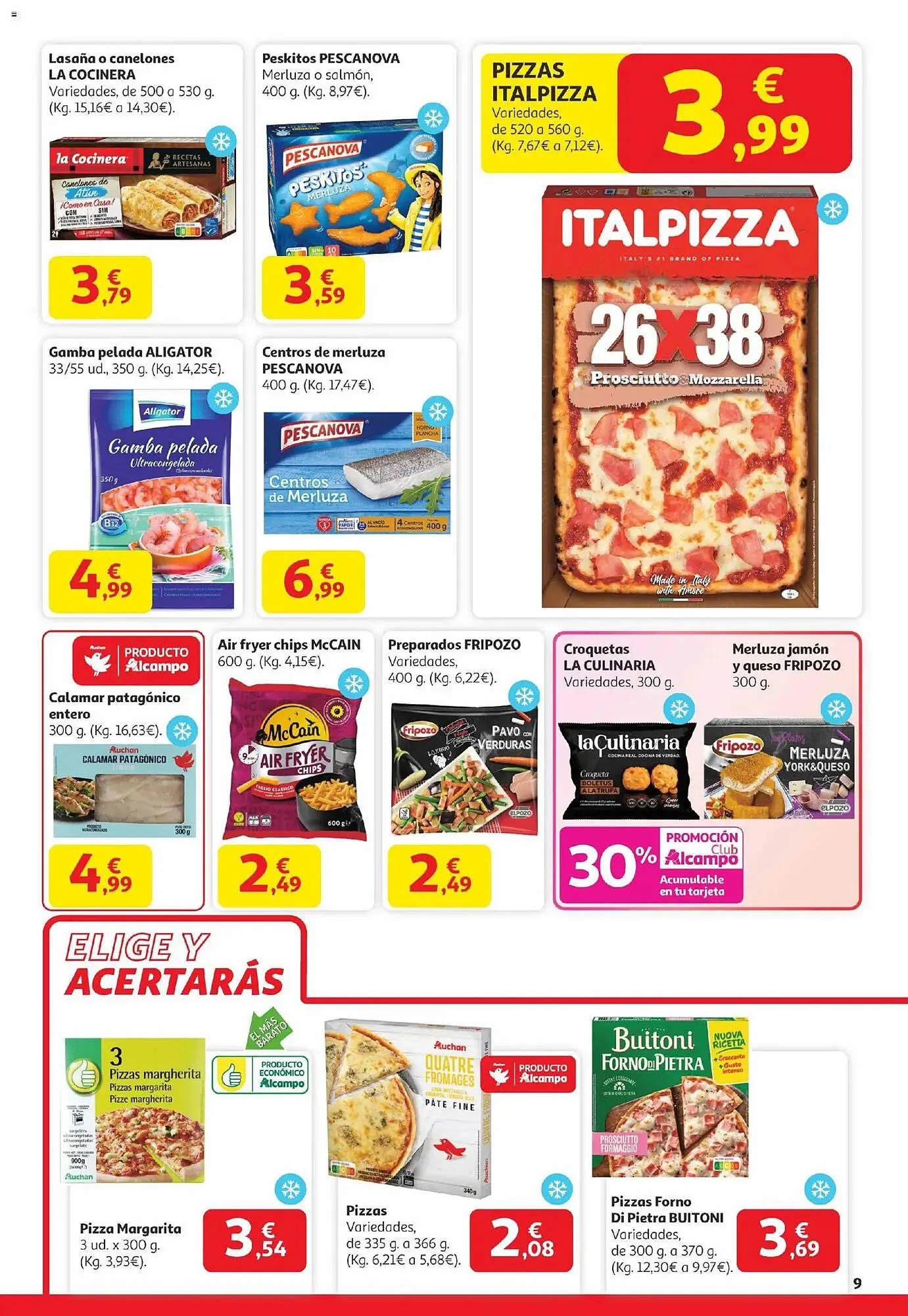 Catálogo de Folleto Alcampo 29 de diciembre al 14 de enero 2026 - Página 9