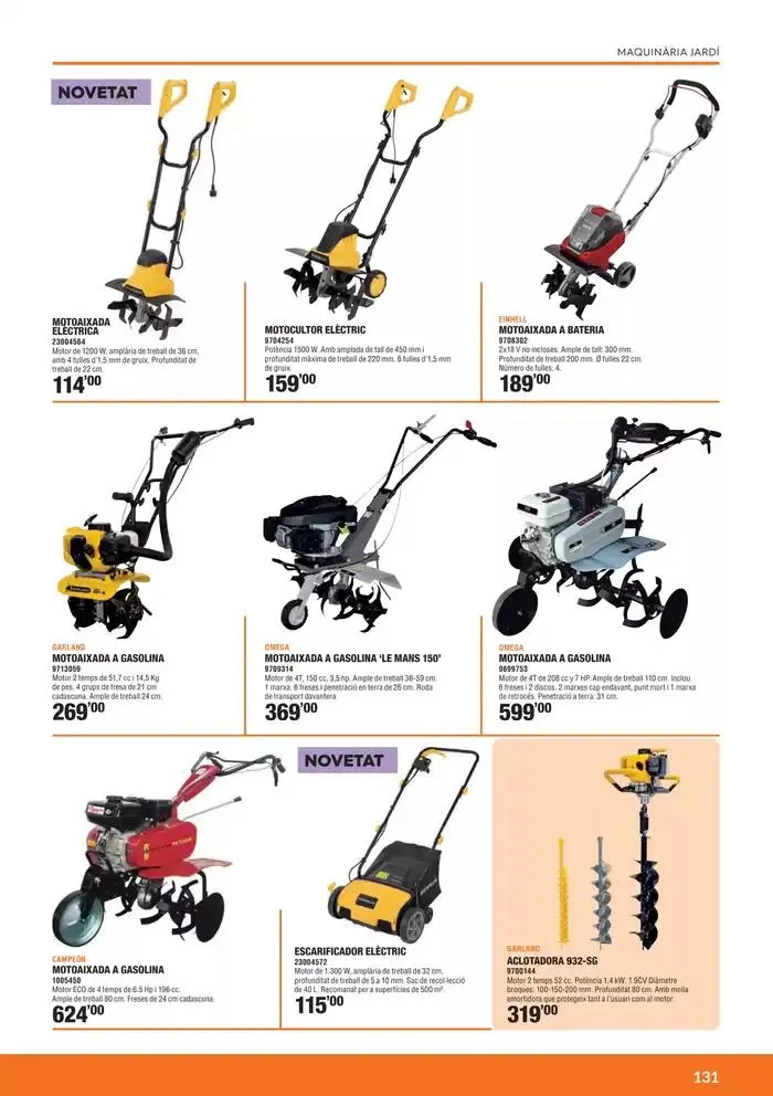 Catálogo de Jardins preparats per a tu 24 de marzo al 6 de agosto 2025 - Página 131