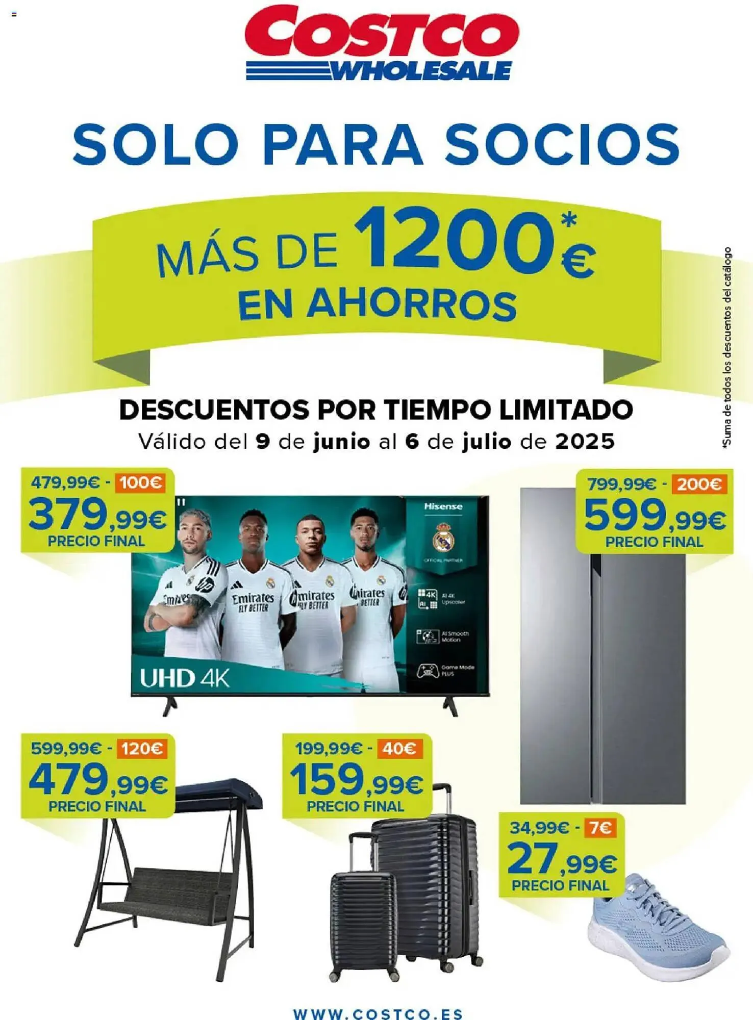 Catálogo de Folleto Costco 9 de junio al 6 de julio 2025 - Página 1