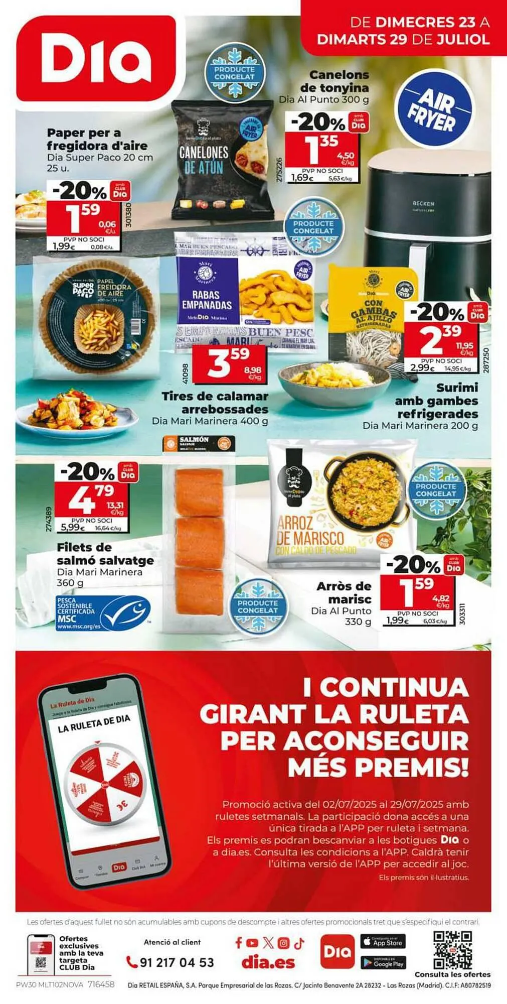 Catálogo de Folleto Dia 23 de julio al 29 de julio 2025 - Página 12