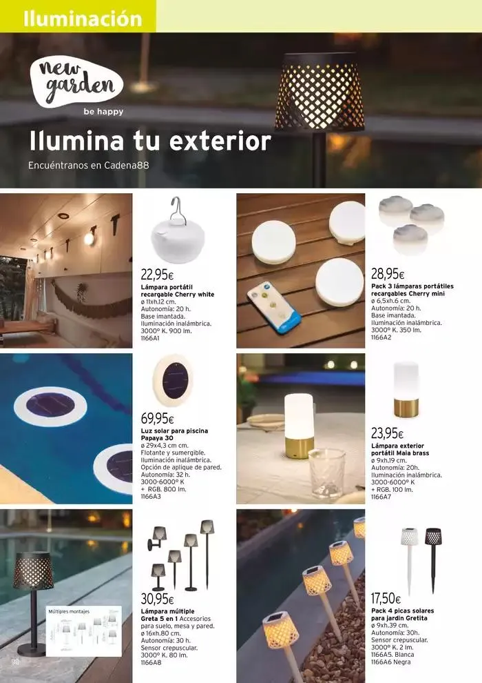 Catálogo de Transforma tu jardín y terraza 1 de enero al 31 de diciembre 2025 - Página 98