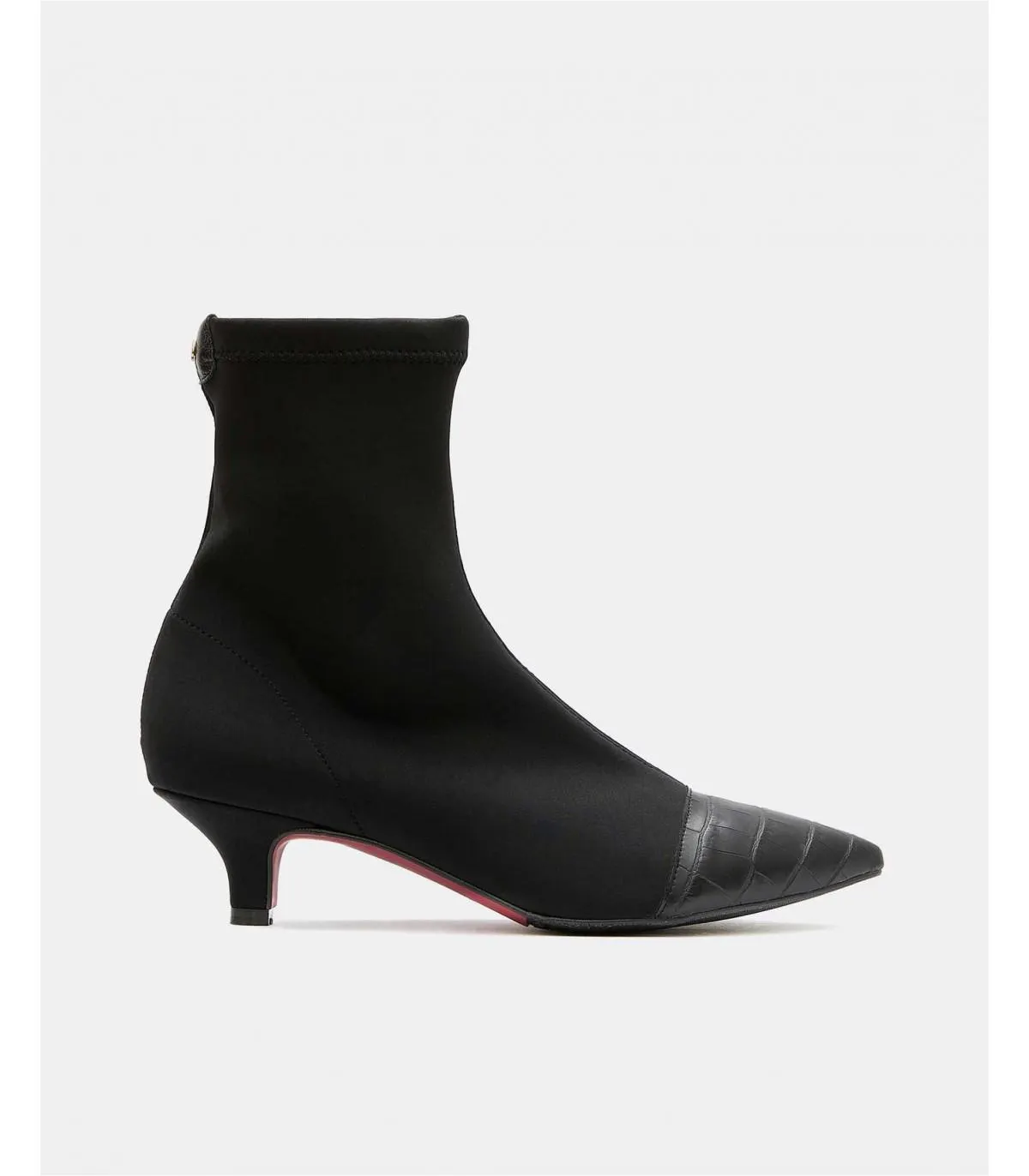 Botines de Mujer elásticos con tacón fino