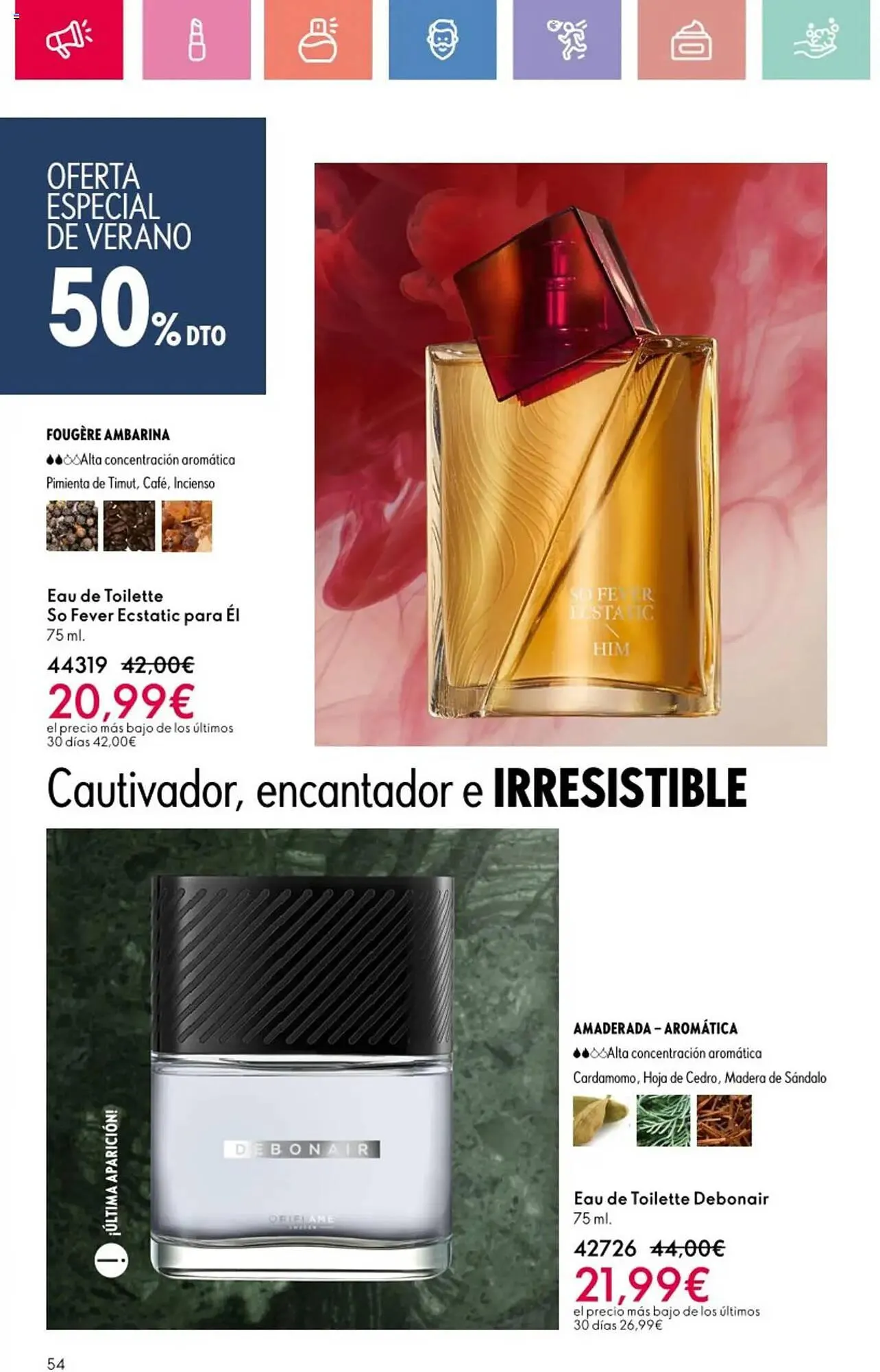 Catálogo de Folleto Oriflame 22 de junio al 12 de julio 2025 - Página 54