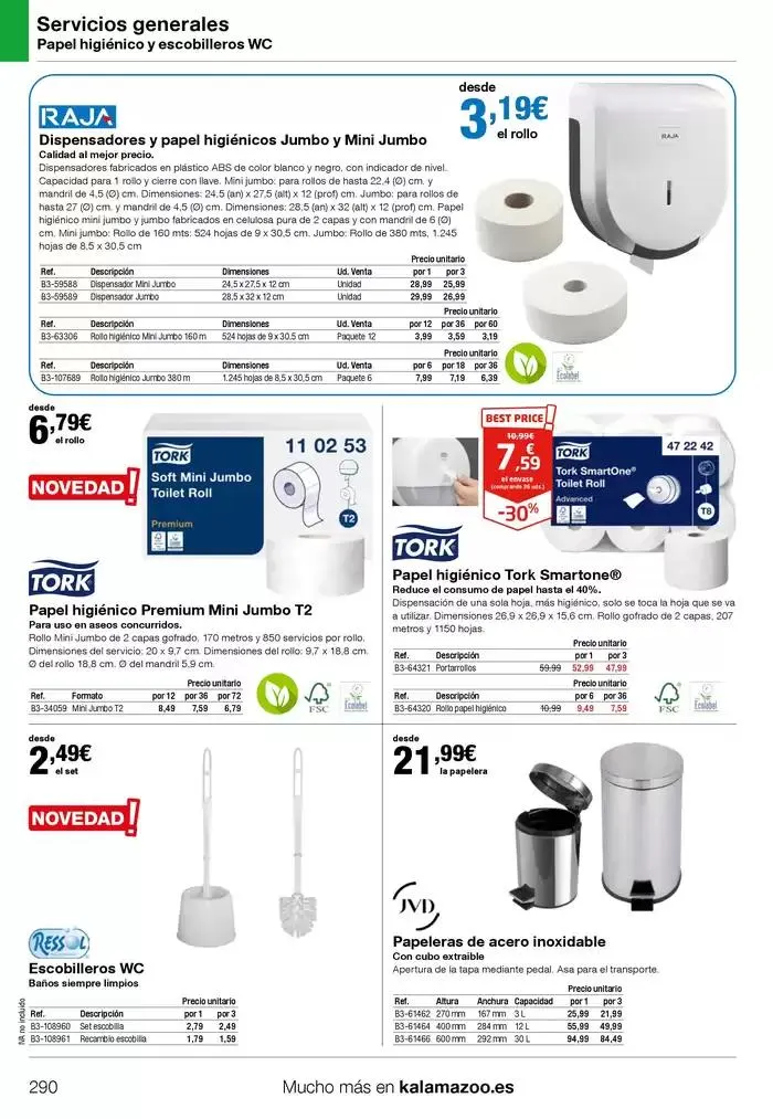 Catálogo de Staples Kalamazoo Catálogo General 9 de enero al 30 de septiembre 2025 - Página 290