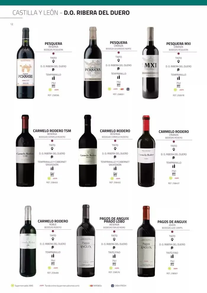 Catálogo de Catálogo Vinos 2025 23 de diciembre al 31 de marzo 2025 - Página 12
