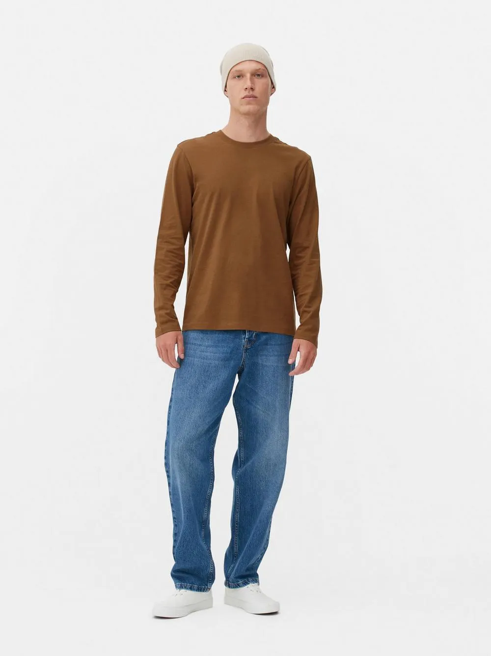 Camiseta de manga larga de algodón