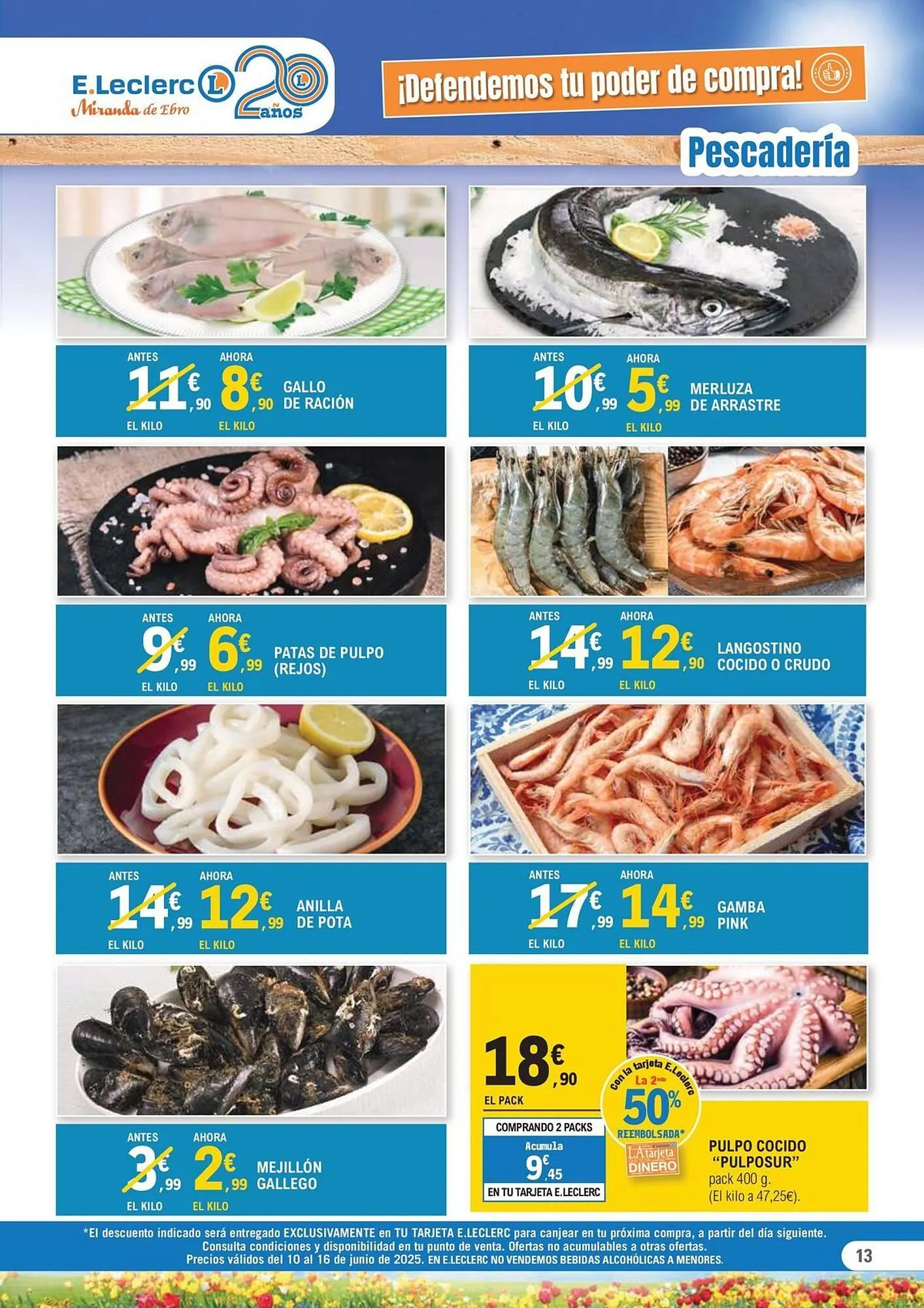 Catálogo de Folleto E.Leclerc 11 de junio al 16 de junio 2025 - Página 13