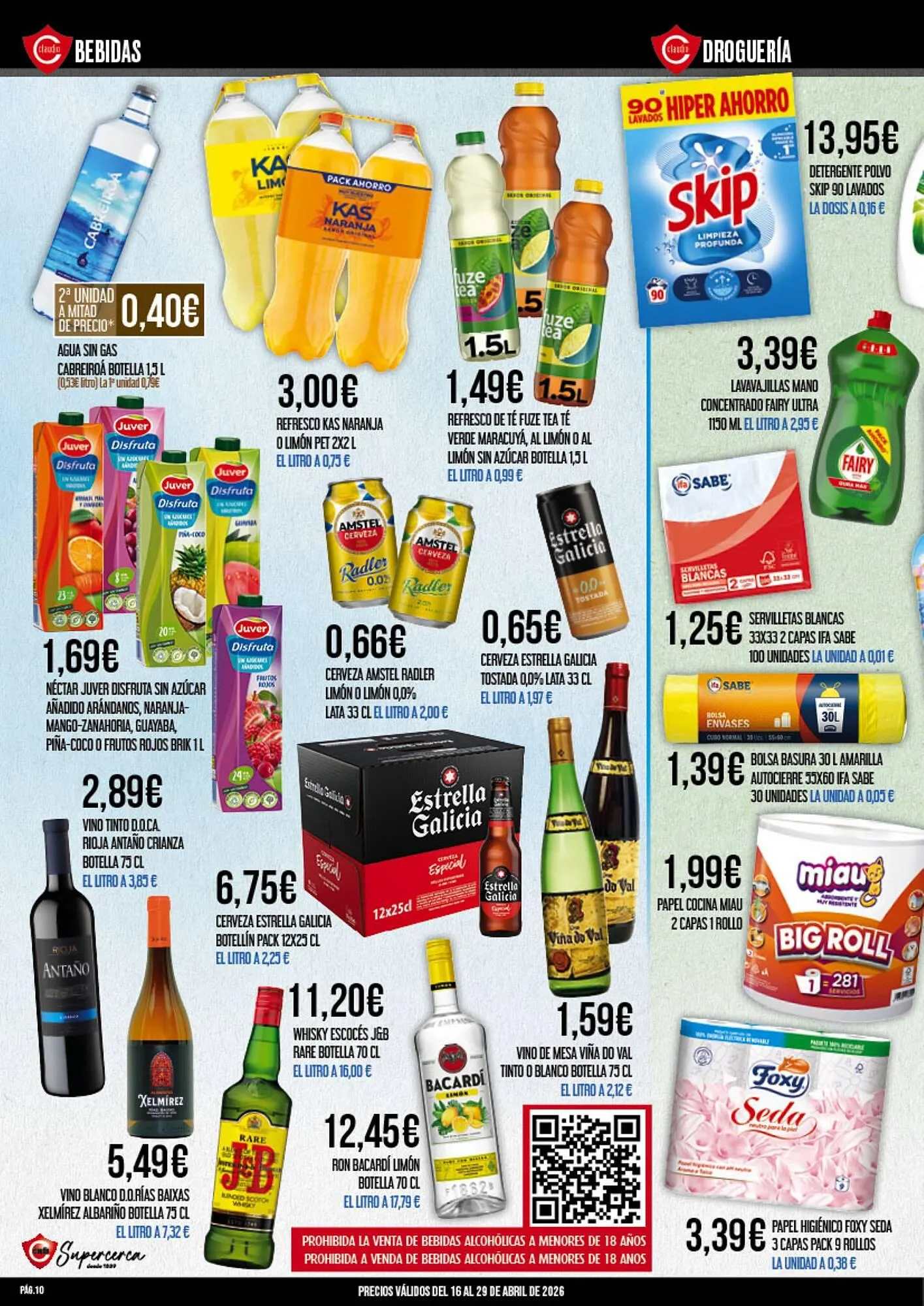Catálogo de Folleto Claudio 16 de abril al 29 de abril 2026 - Página 10