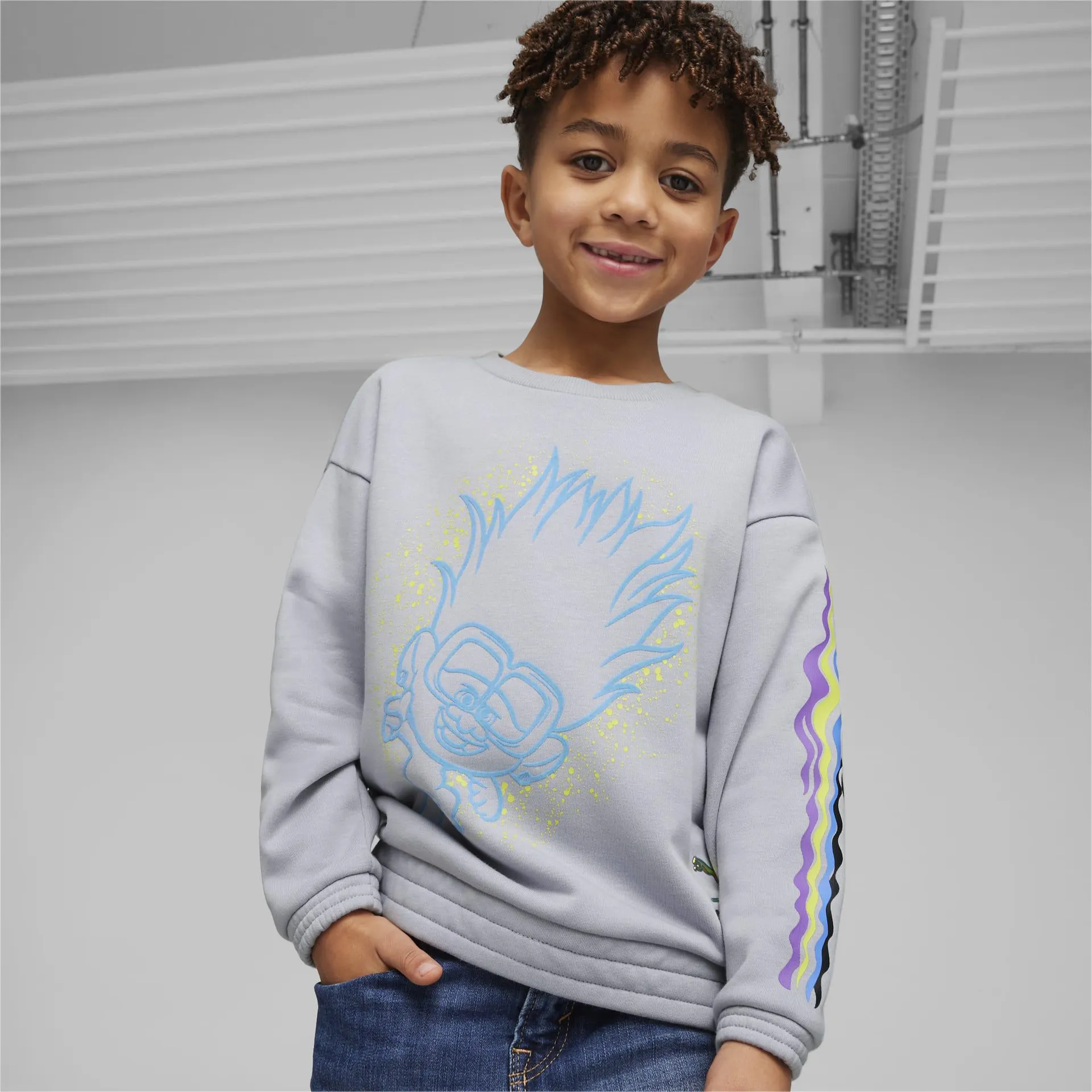 Sudadera PUMA x TROLLS para niño