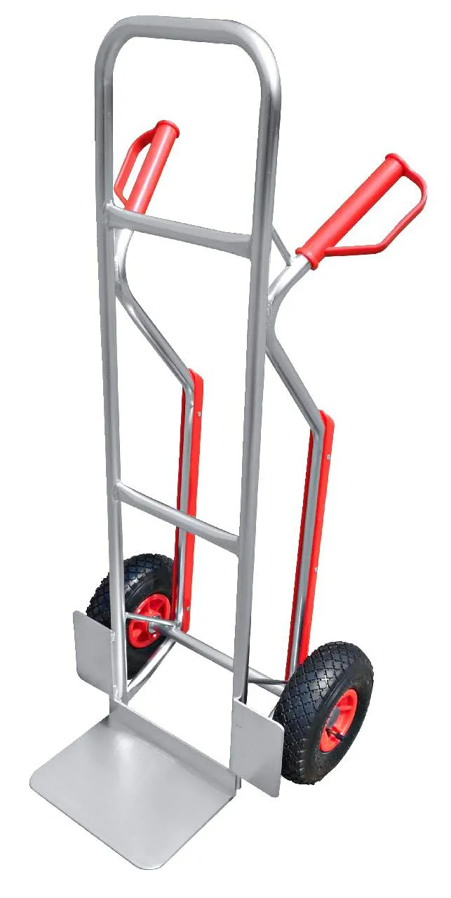 METRO Professional Carretilla, aluminio, 51 x 49 x 118 cm, carga máxima: 150 kg, plata