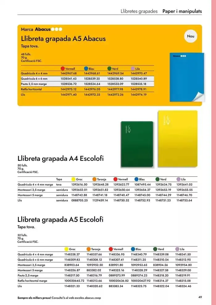 Catálogo de Catàleg Escolar 2025-2026 6 de mayo al 31 de diciembre 2026 - Página 51